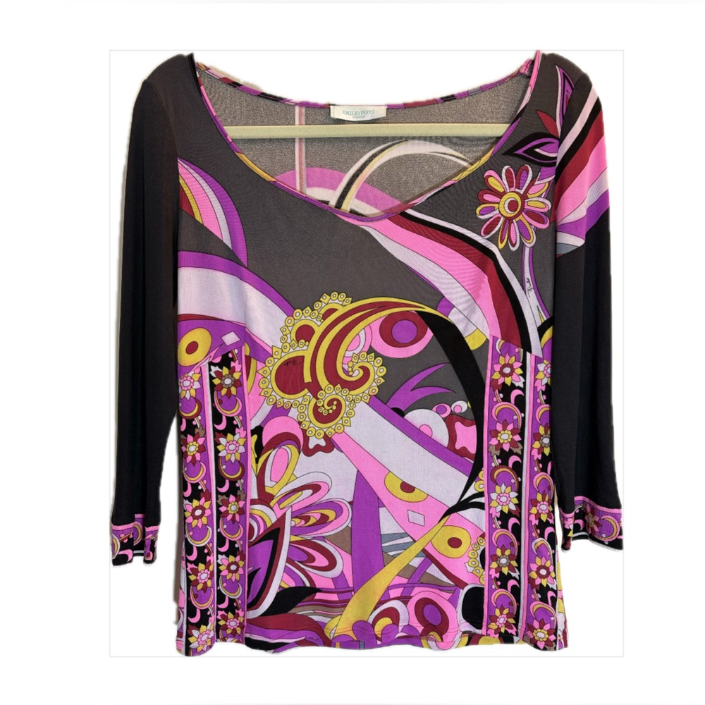Emilio Pucci Vibrant Multicolor Top